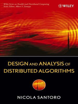 cover image of Design and Analysis of Distributed Algorithms